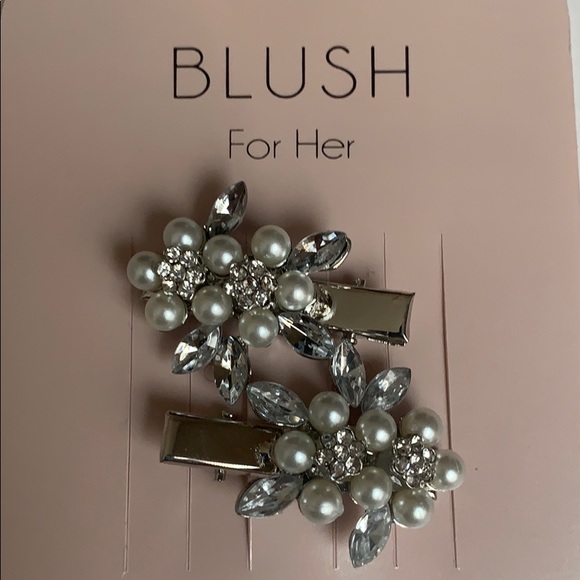 Hair pins pearl silver Bridal Weddings parties clips. New - Picture 4 of 8